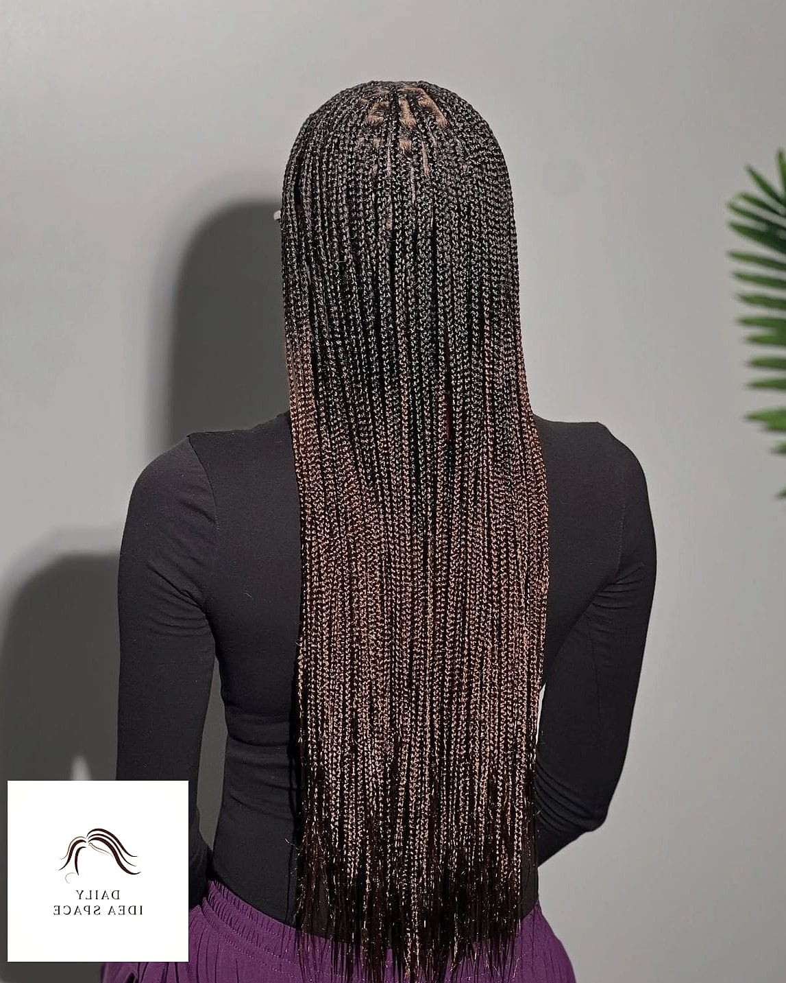28 Braids For Black Women Looks You'll Want to Screenshot Immediately 19 Waist-Length Box Braids