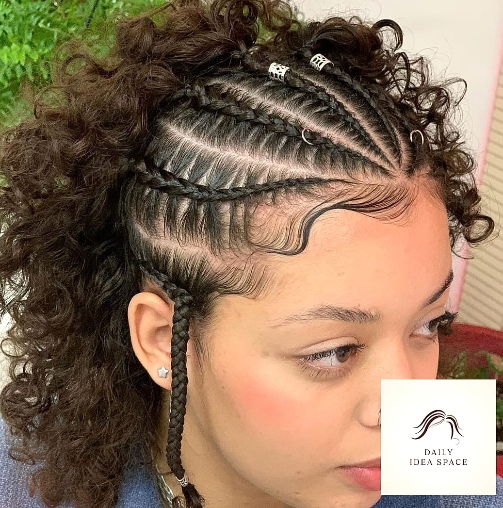 Warm Brown Stitch Braids