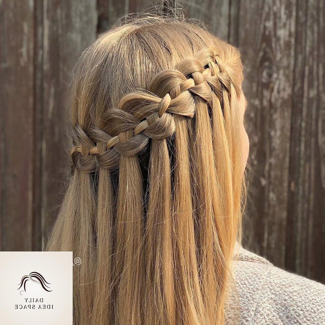 26 Hairstyles Braids Ideas That Are Gorgeous and So Inspiring 6 Waterfall Braid