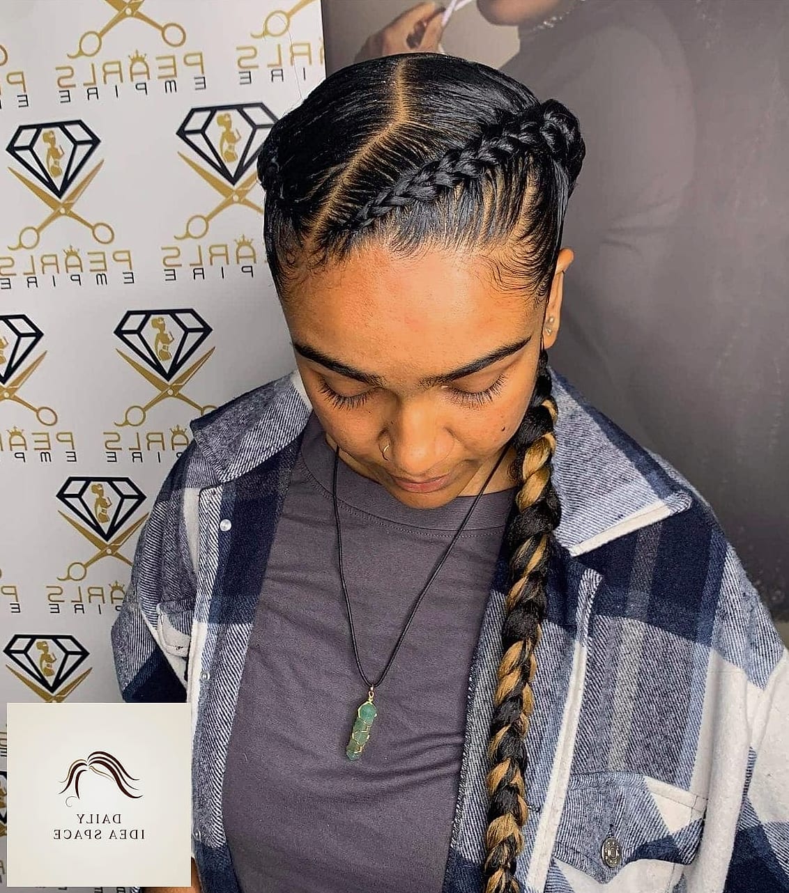 22 Two Braids Hairstyle Ideas That Will Transform Your Look 14 Wrapped Braids with Hair Cuffs