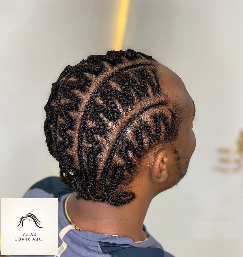 25 Braids For Men Ideas That Are Going Viral on Pinterest Right Now 5 Zig Zag Part Cornrows