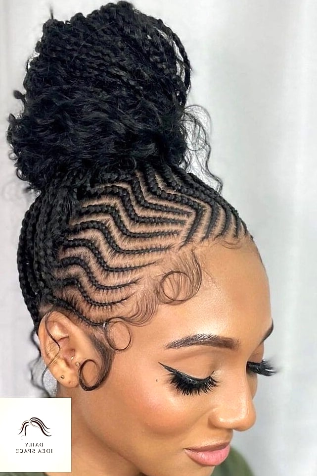 23 Cornrows Braids Inspo Ideas Worth Pinning Immediately 7 Zigzag Cornrows